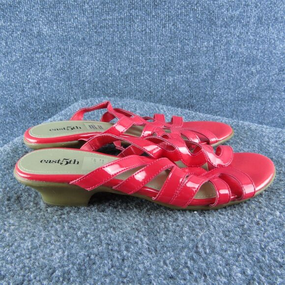 East 5th Women's Slide Orange Synthetic Size 8.5M Gently Used 2025‎ - Picture 3 of 5